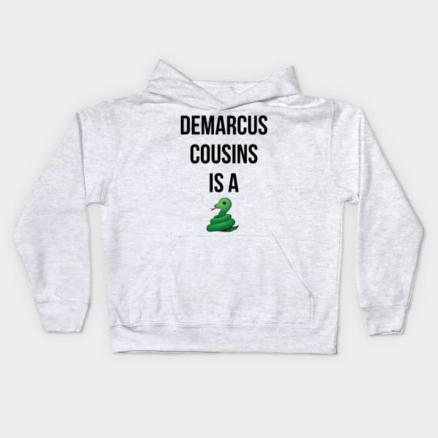 Demarcus Cousins is a Snake Kids Hoodie by xavierjfong